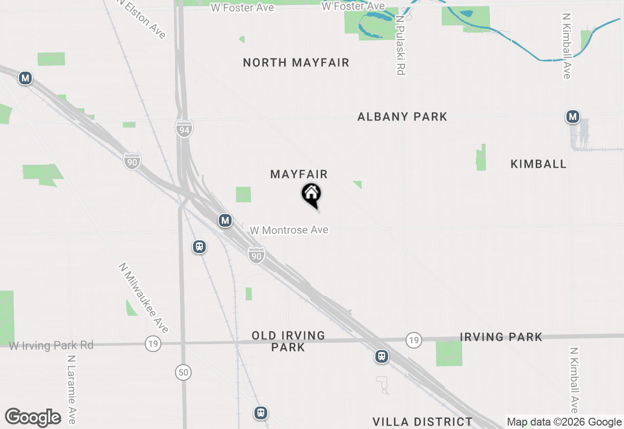 Map of 4430 N Kildare Avenue, Chicago, IL 60630