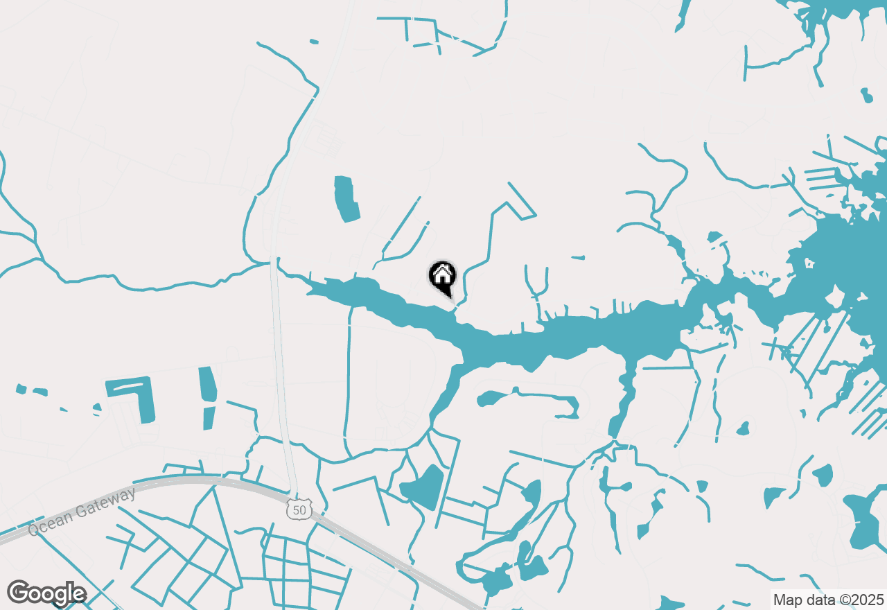 Map of 11448 & 11450 Gum Point Road, Berlin, MD 21811