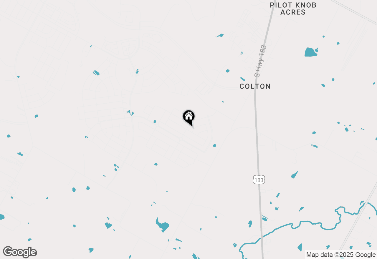 Map of 8613 Turaco Trl, Austin, TX 78744