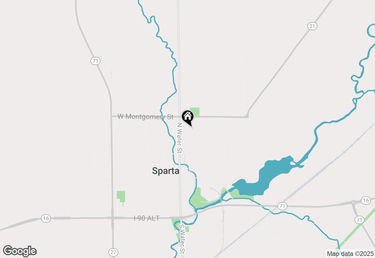 Map of 412 N Spring St, Sparta, WI 54656