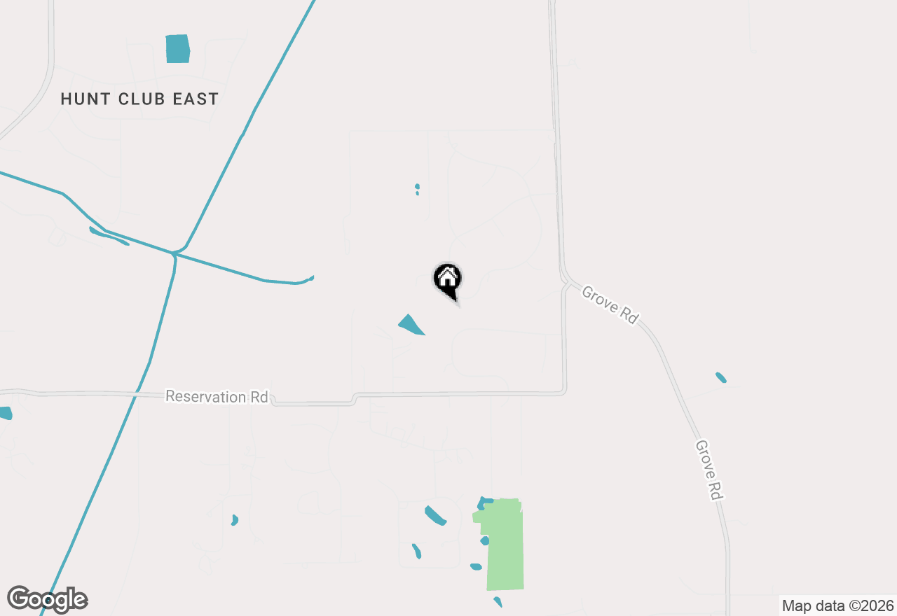 Map of 5500 Half Hollow Court, Oswego, IL 60543