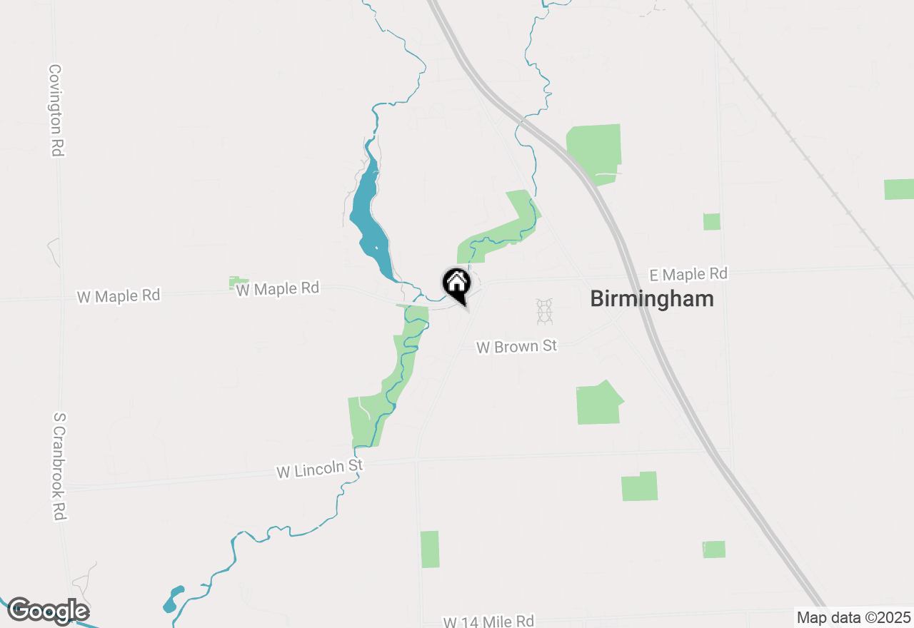 Map of 200 Woodland Villa Court, Birmingham, MI 48009