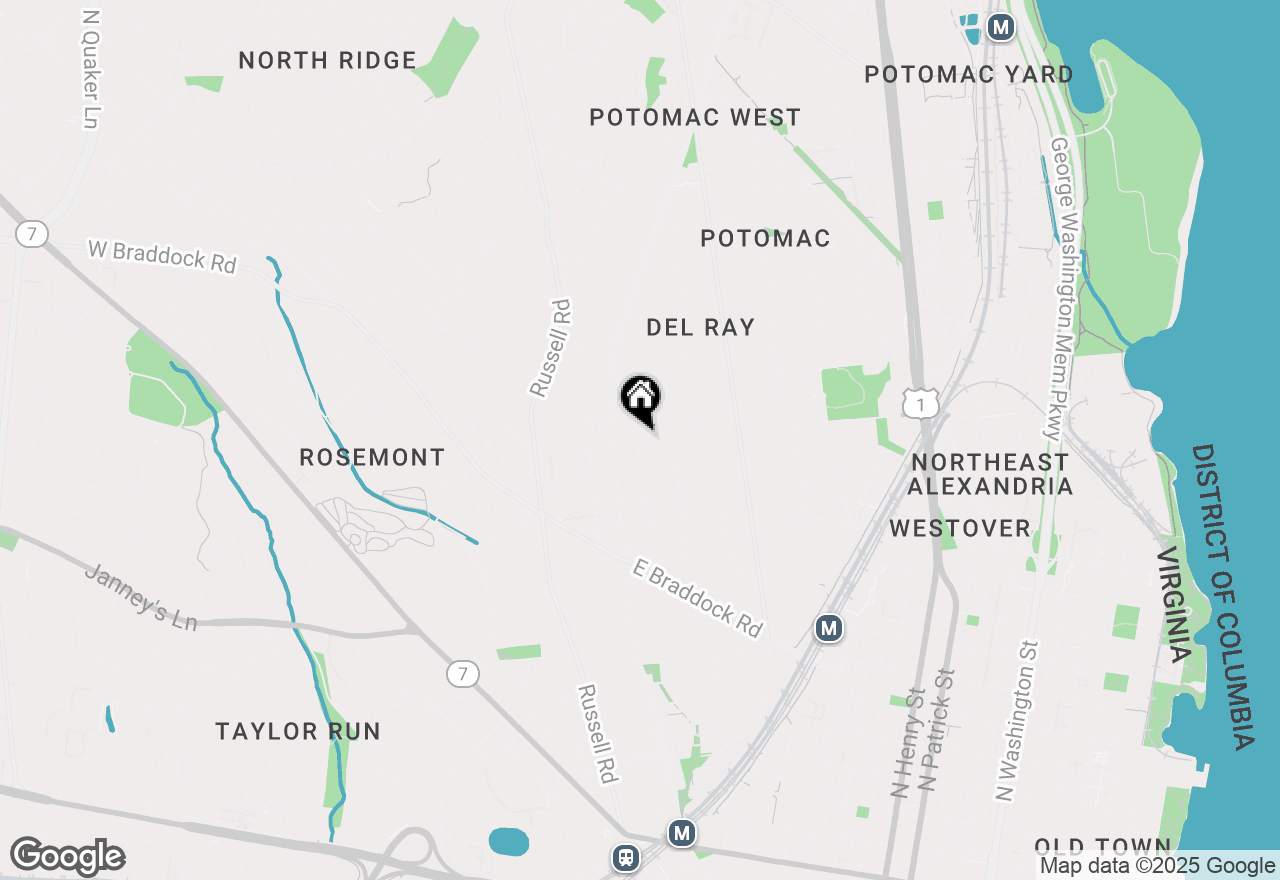 Map of 16 E Monroe Avenue, Alexandria, VA 22301