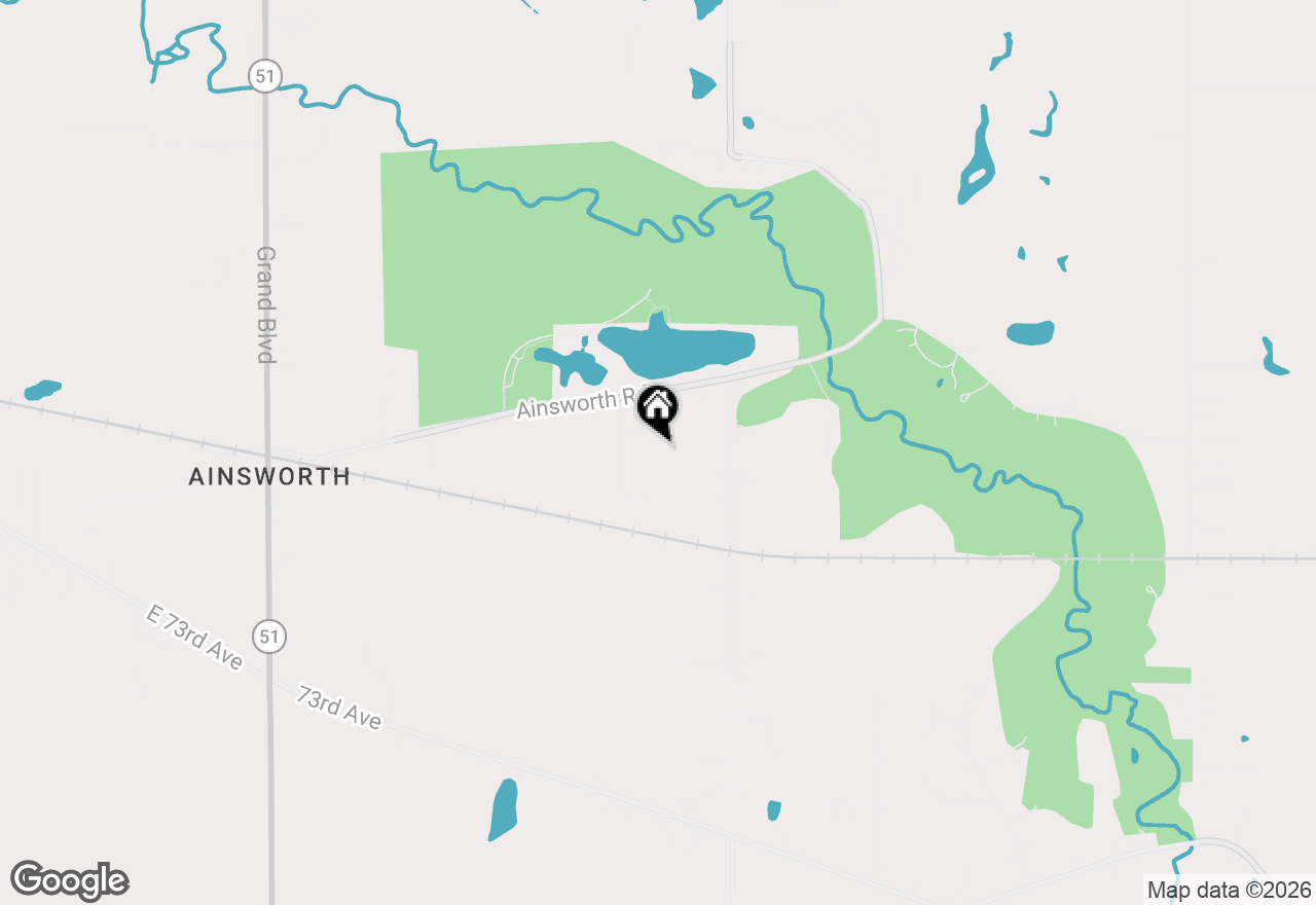 Map of 7657 71st Court, Hobart, IN 46342