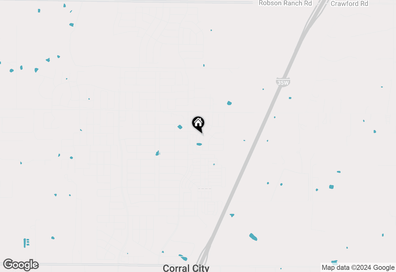 Map of 1330 Roundup Way, Argyle, TX 76226
