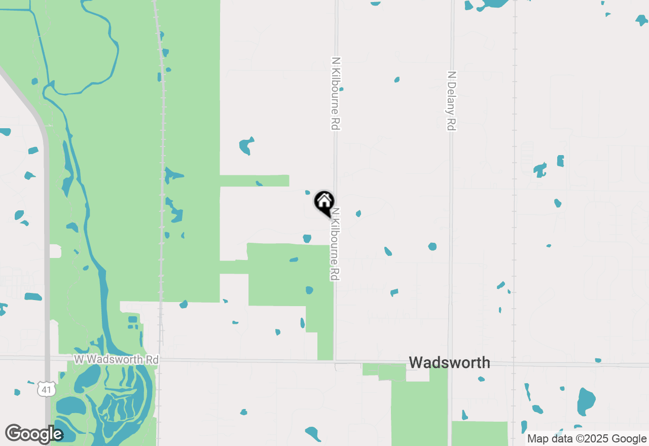 Map of 14552 W Concord Court, Wadsworth, IL 60083