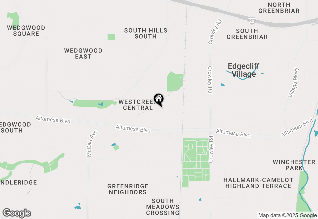 Map of 2605 Shasta Court, Fort Worth, TX 76133