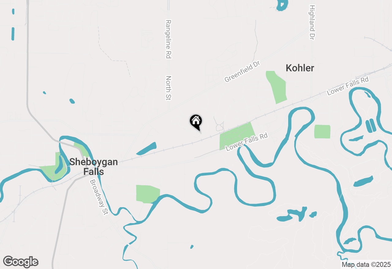 Map of 1011 Aspen Rd #2, Kohler, WI 53044