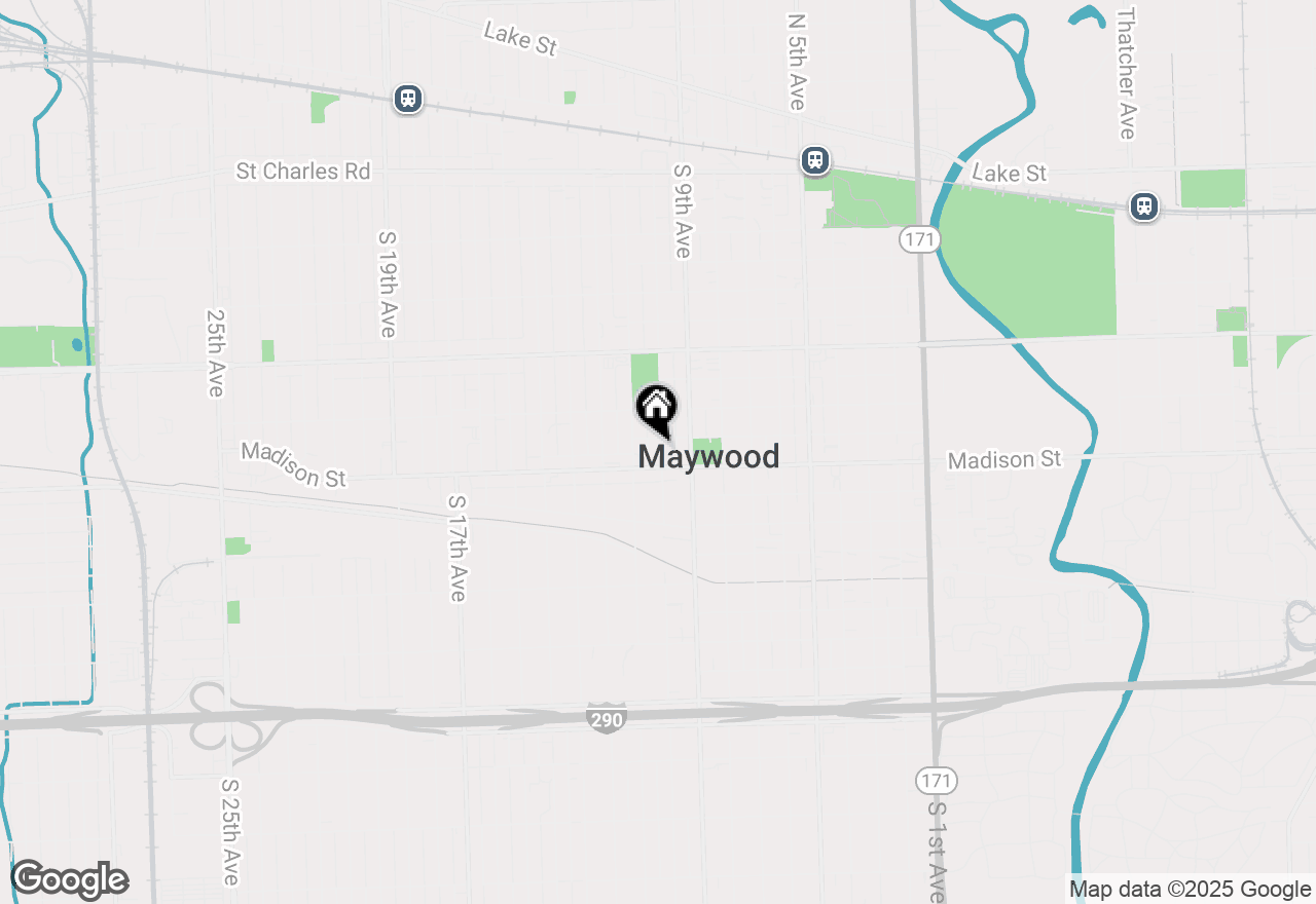 Map of 906 S 10th Avenue, Maywood, IL 60153