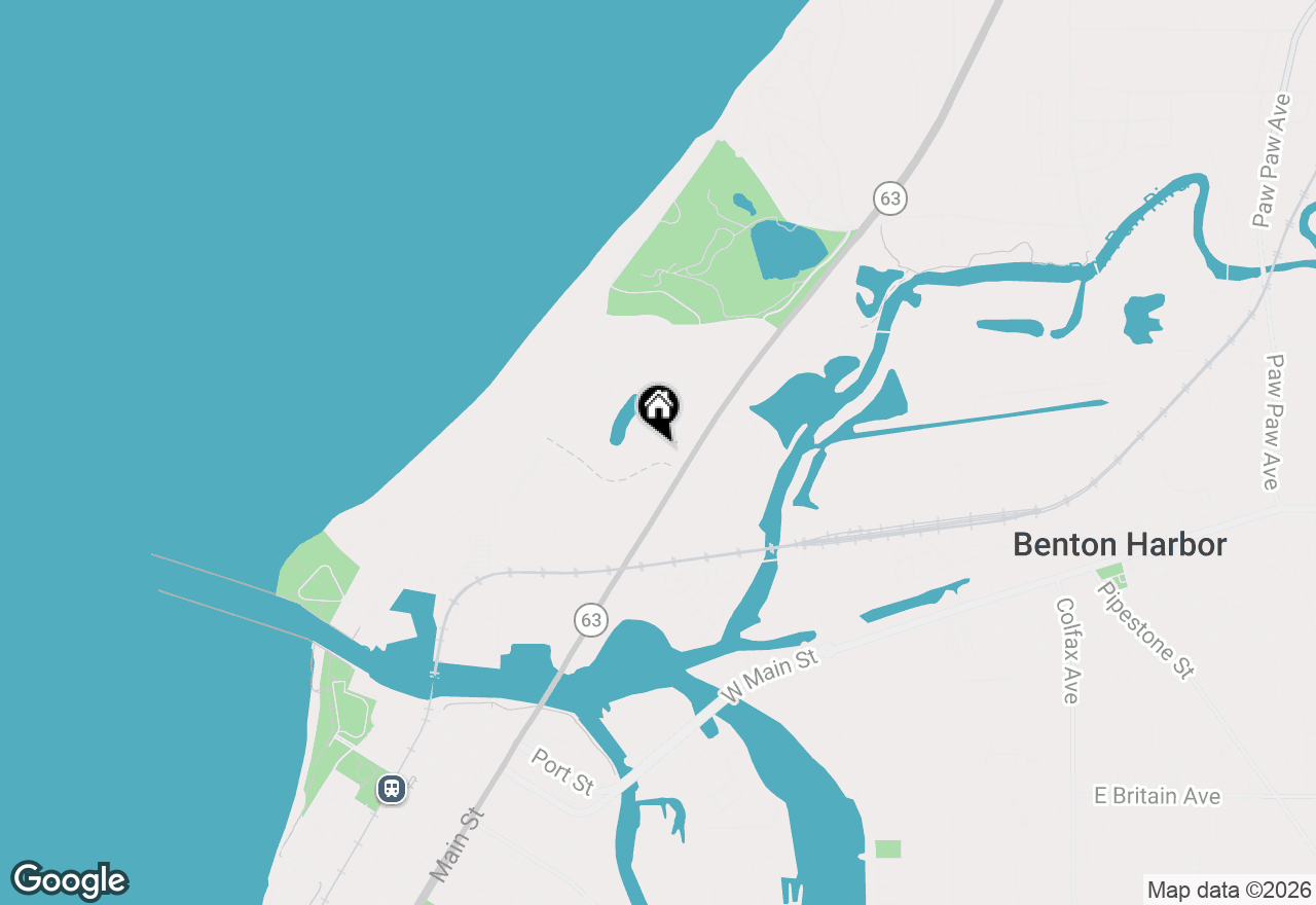 Map of 549 Dunewood, St. Joseph, MI 49085