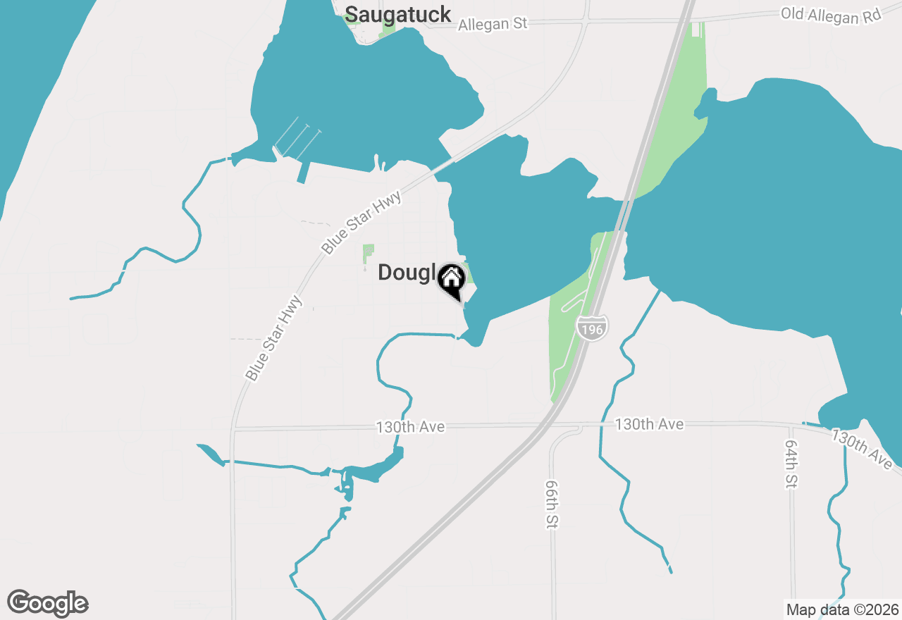 Map of 90 S Water Street, Douglas, MI 49406