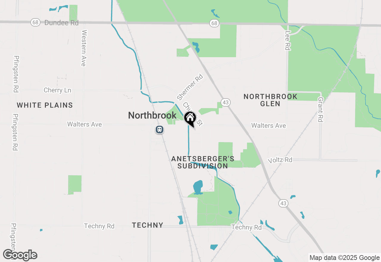 Map of 1730 Elm Avenue, Northbrook, IL 60062