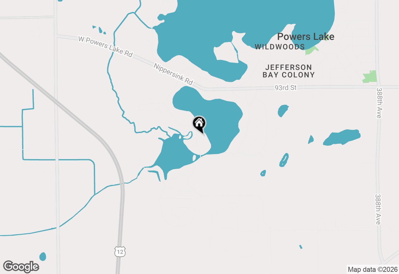 Map of N1140 Tombeau Rd, Genoa City, WI 53128