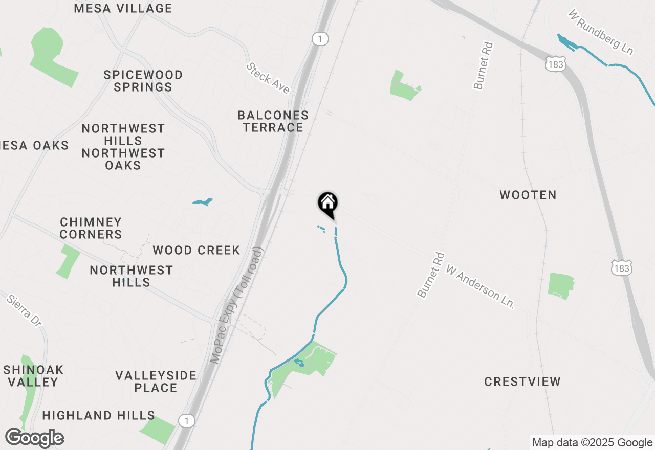 Map of 7801 Shoal Creek Blvd #135, Austin, TX 78757