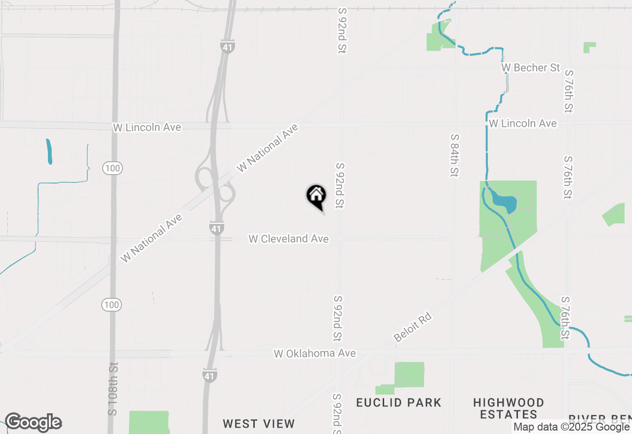Map of 2614 S 94th St, West Allis, WI 53227
