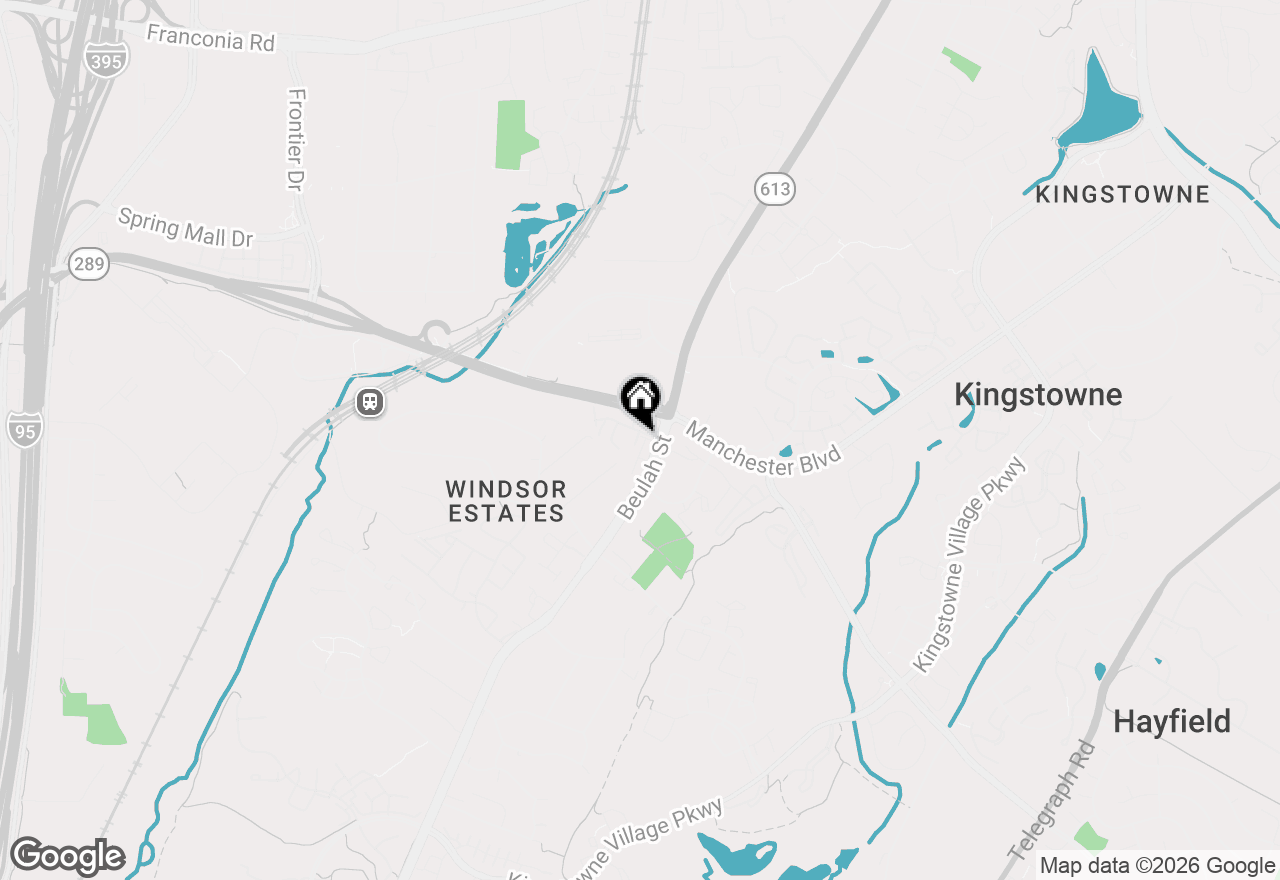 Map of 6230 Folly Lane, Alexandria, VA 22315