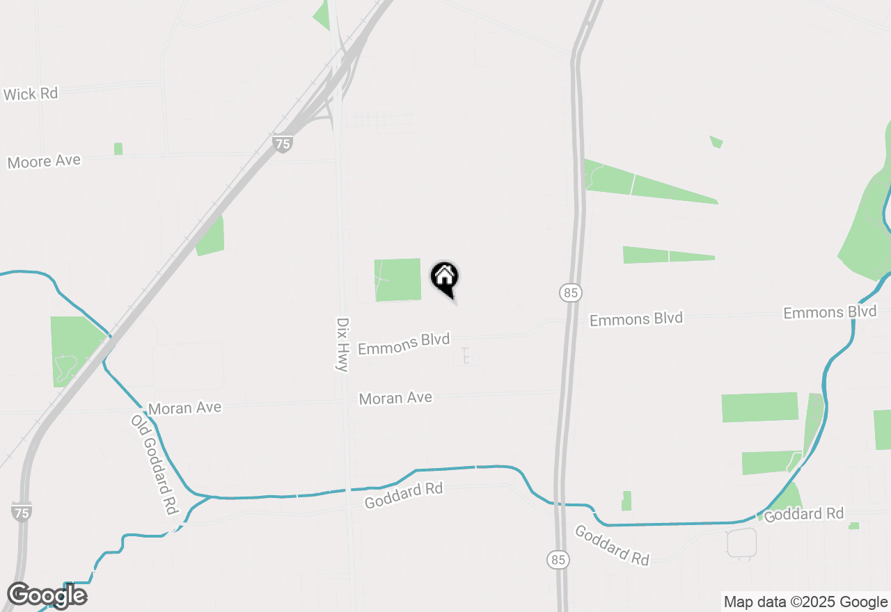 Map of 1644 Winchester Avenue, Lincoln Park, MI 48146