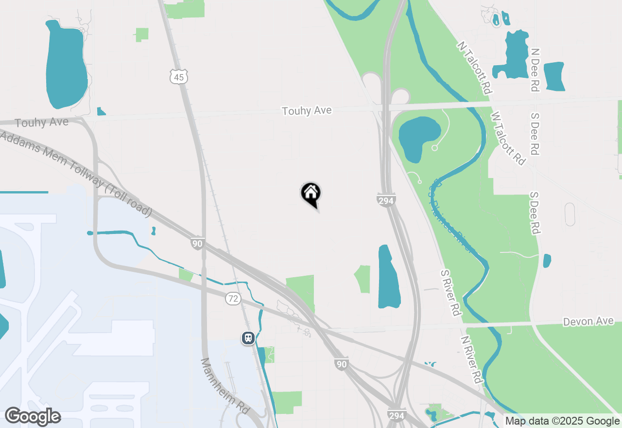 Map of 2774 S Scott Street, Des Plaines, IL 60018