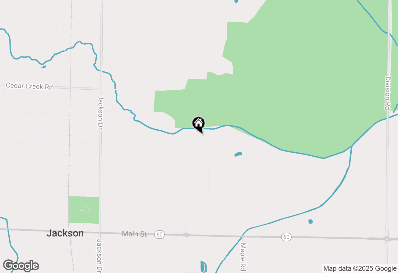 Map of W195N17352 English Oaks Dr, Jackson, WI 53037