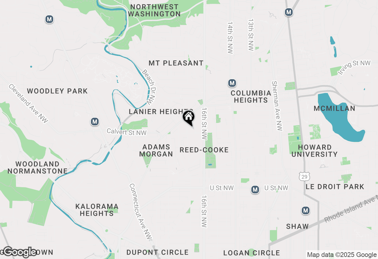 Map of 2515 17th Street Nw #5, Washington, DC 20009