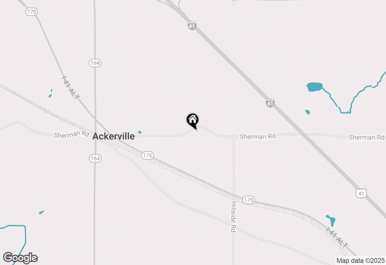 Map of 4229 Sherman Rd, Slinger, WI 53086