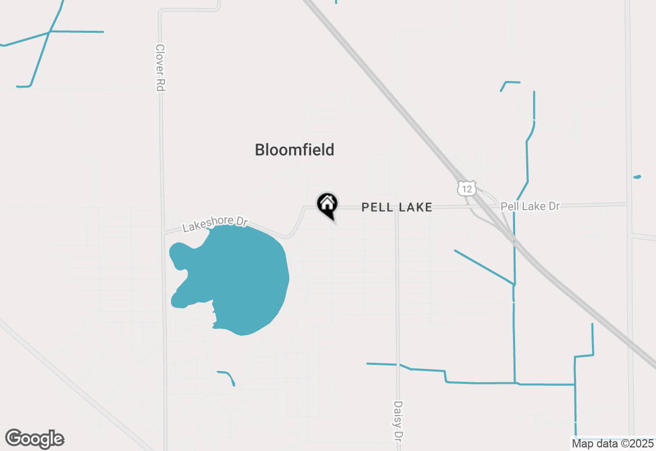 Map of N1469 Moss Dr, Genoa City, WI 53128