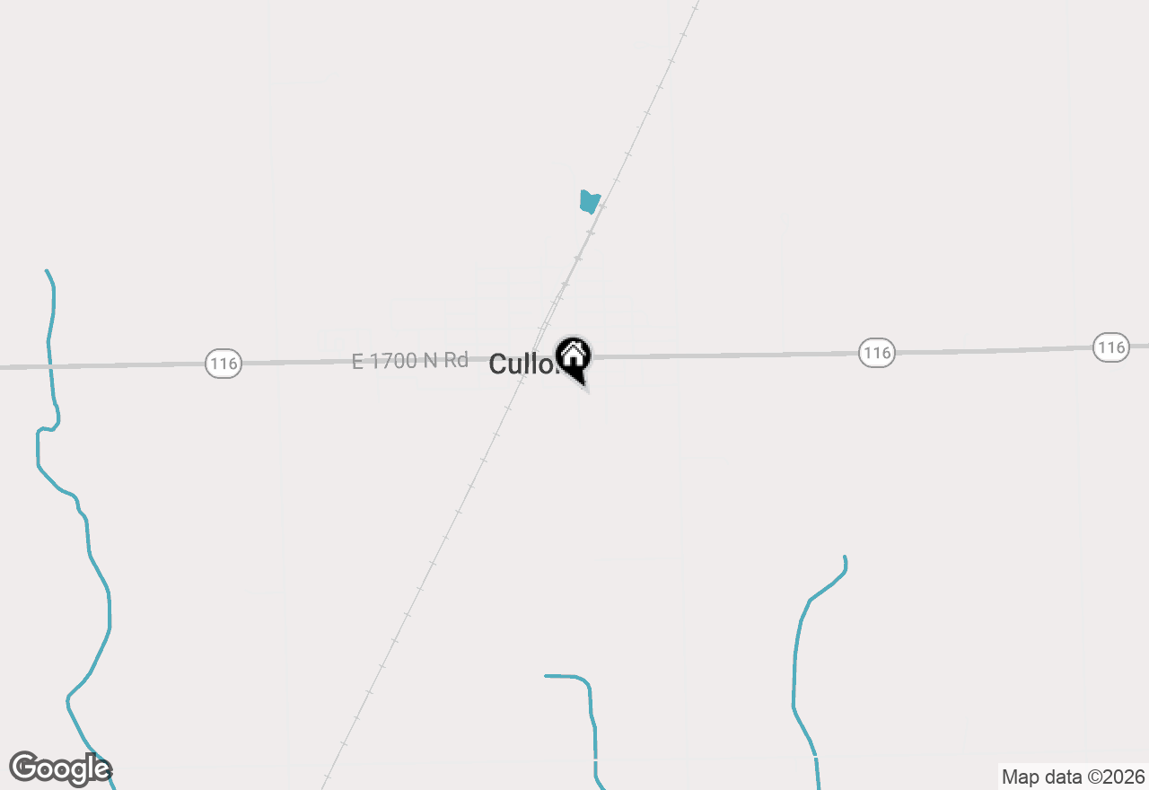 Map of 126 E Cleveland Street, Cullom, IL 60929