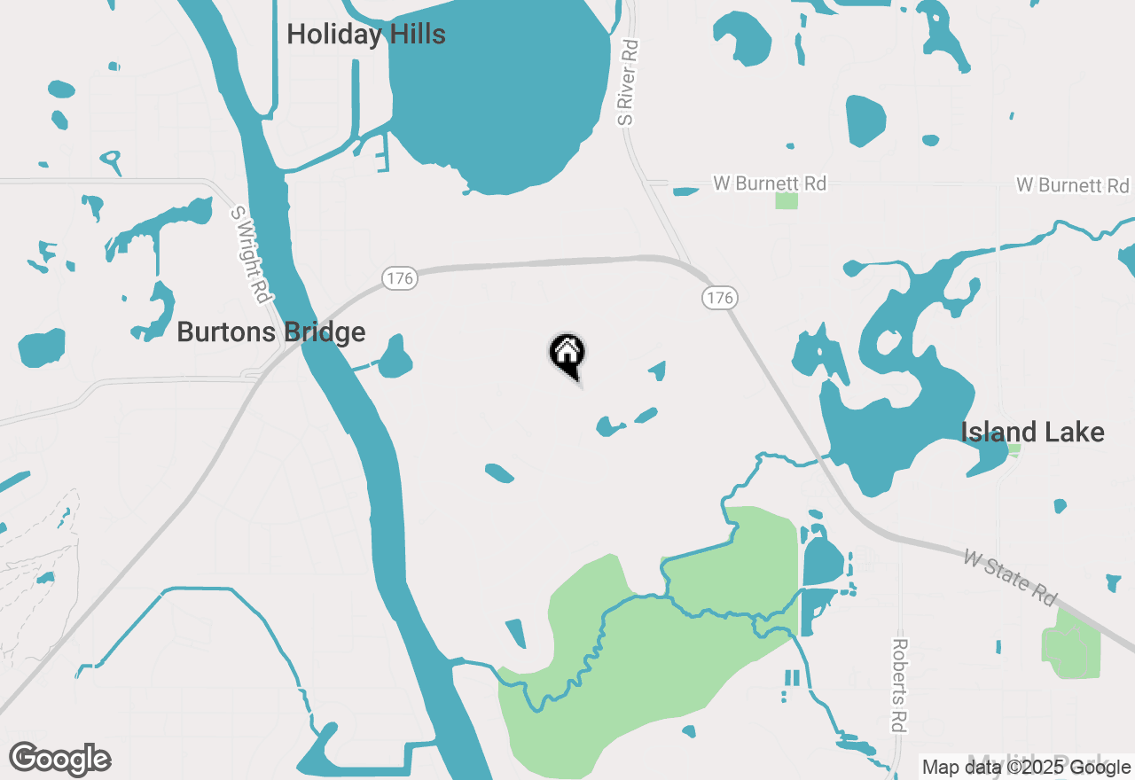 Map of 811 Newport Drive, Island Lake, IL 60042