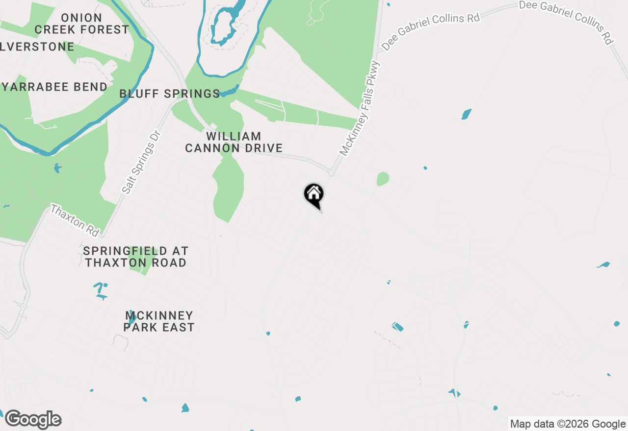 Map of 7500 Burnham Pl, Austin, TX 78744