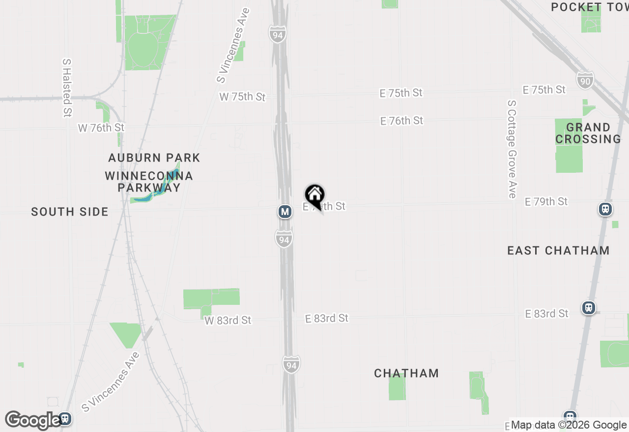 Map of 7919 S Wabash Avenue, Chicago, IL 60619