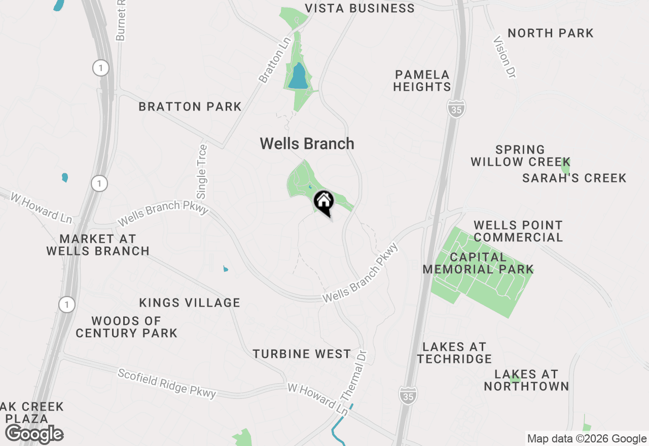 Map of 14504 Sandy Side Dr, Austin, TX 78728