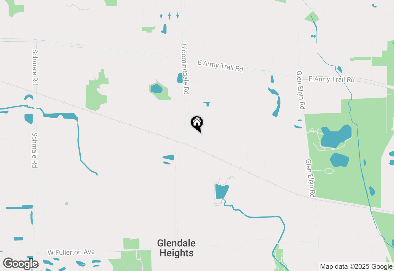 Map of 1914 N Alpine Drive, Glendale Heights, IL 60139