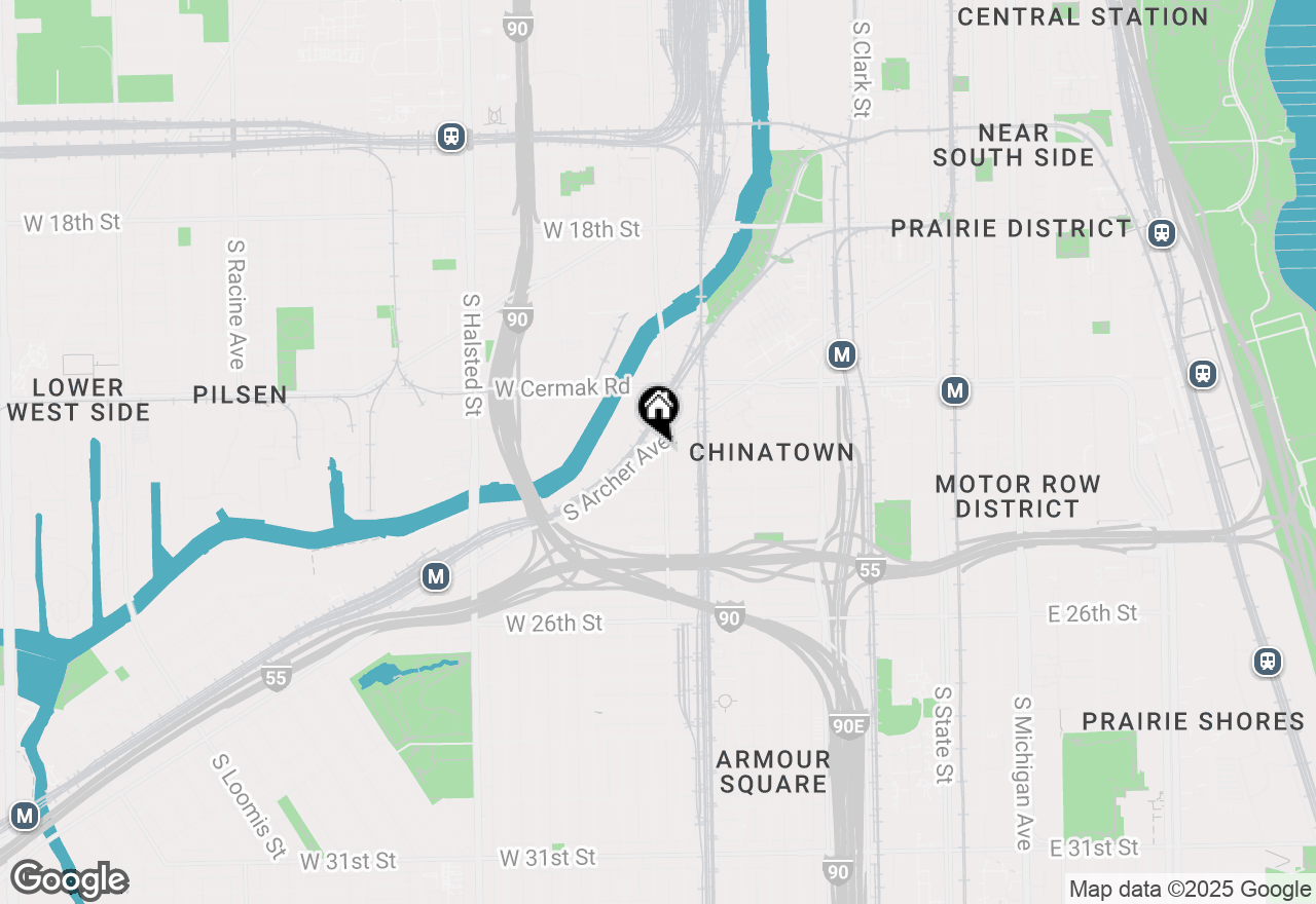 Map of 2310 S Canal Street #210, Chicago, IL 60616