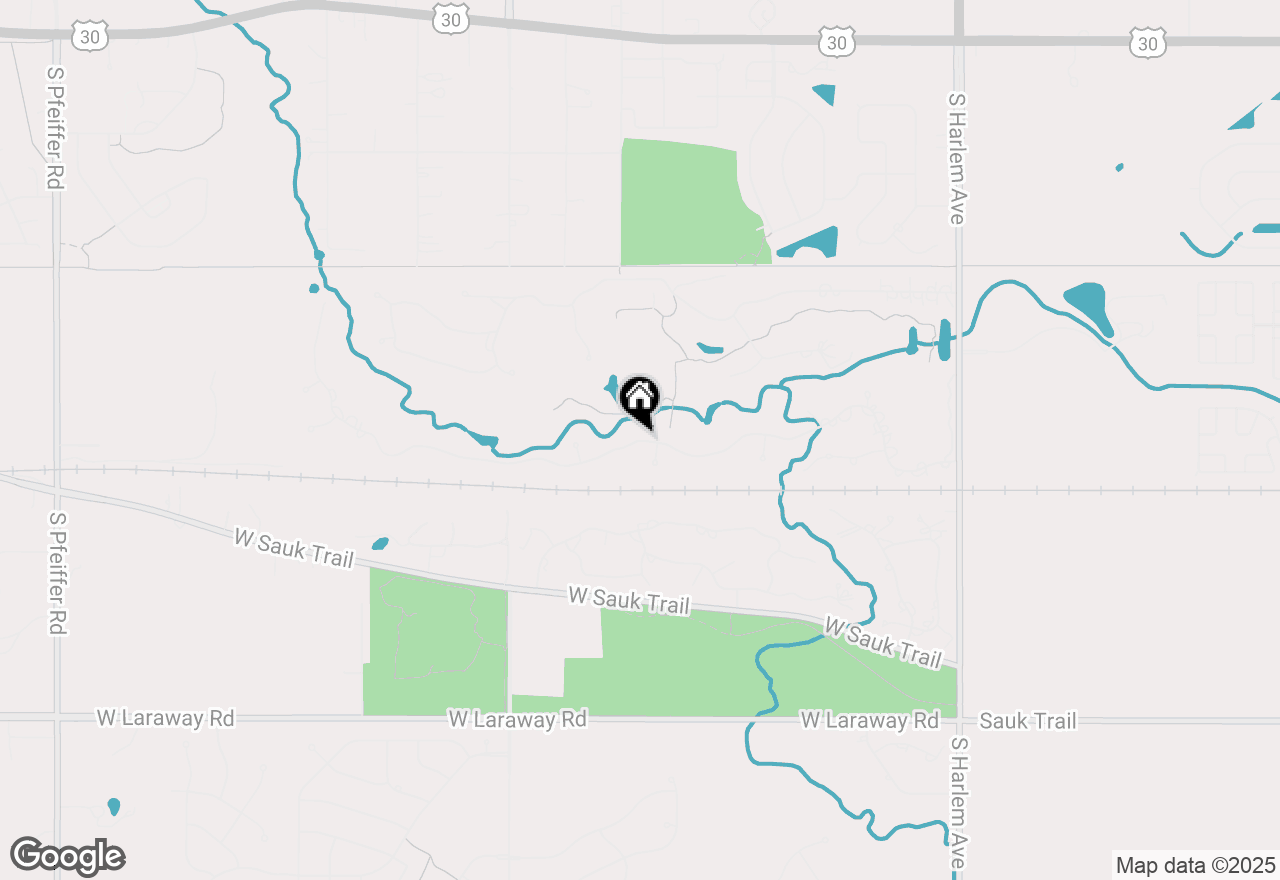 Map of 9999 Aberdeen Road, Frankfort, IL 60423