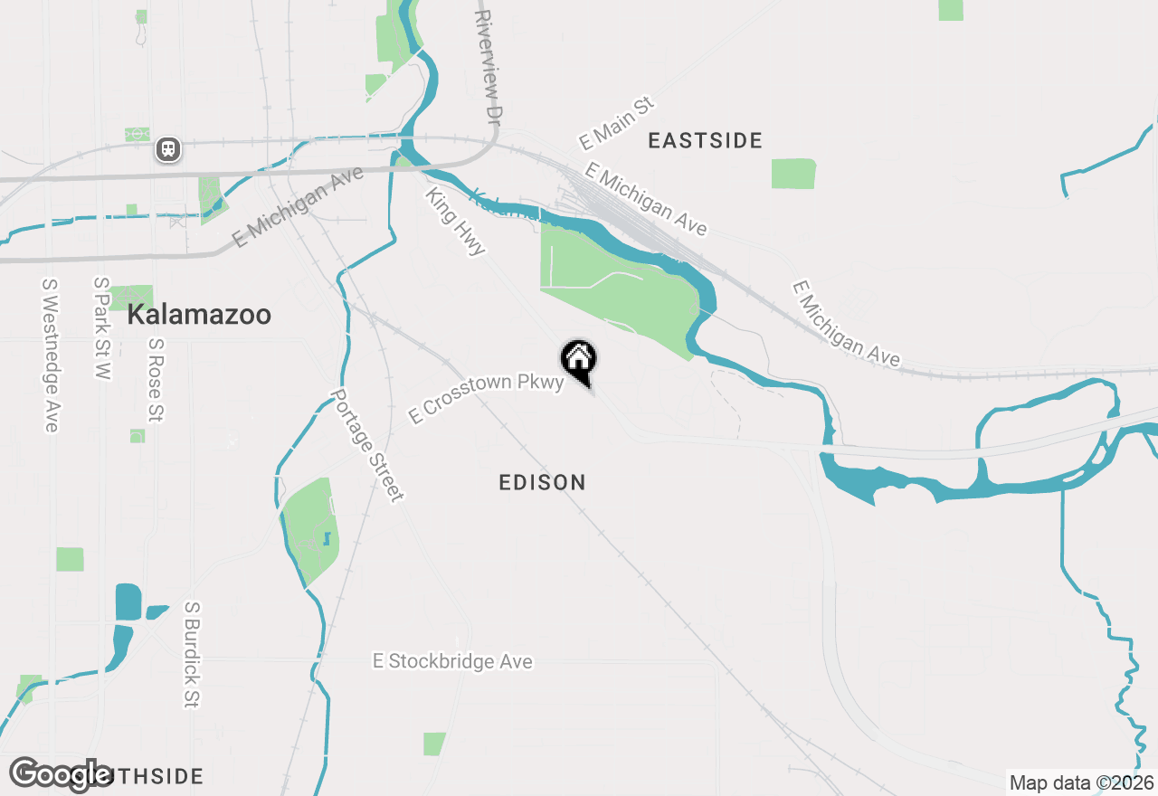 Map of 1206 E Crosstown Parkway #/WAREHOUSE A, Kalamazoo, MI 49001