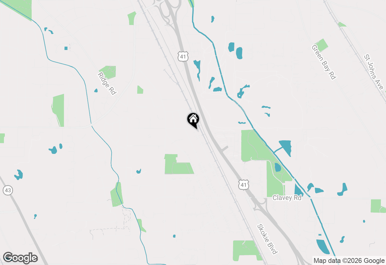 Map of 778 Barberry Road, Highland Park, IL 60035