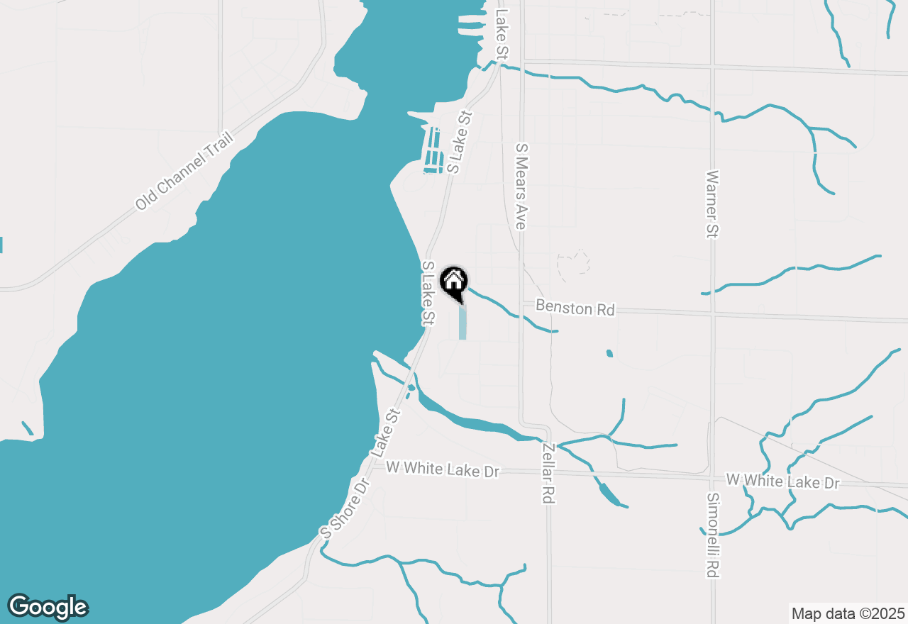 Map of 1417 Carleton Street, Whitehall, MI 49461