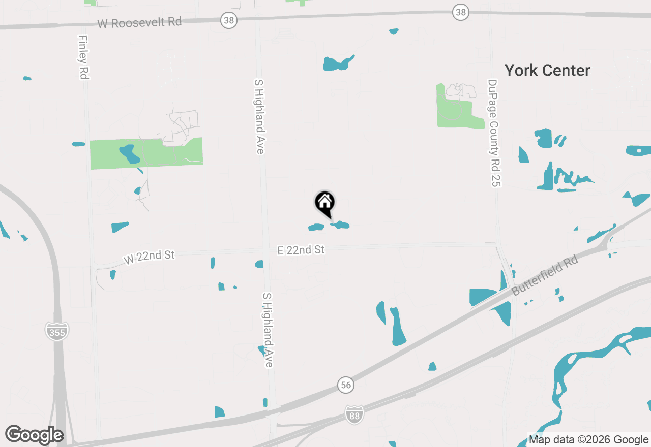 Map of 2030 Saint Regis Drive #212, Lombard, IL 60148