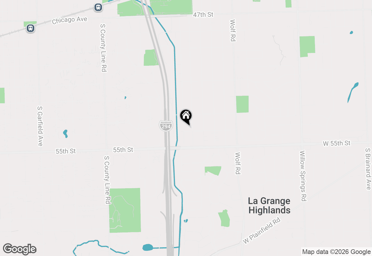 Map of 5341 Fair Elms Avenue, Western Springs, IL 60558