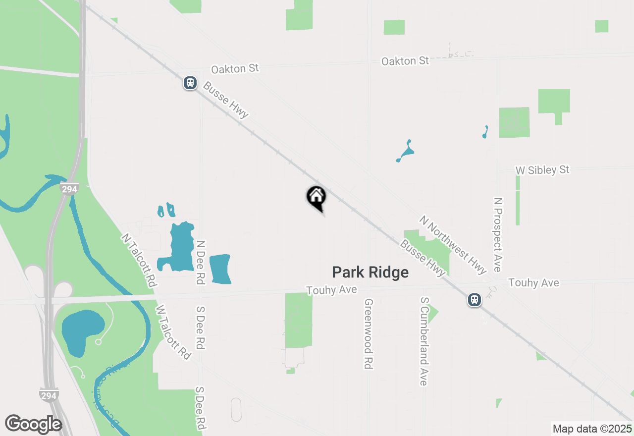 Map of 401 N Western Avenue, Park Ridge, IL 60068