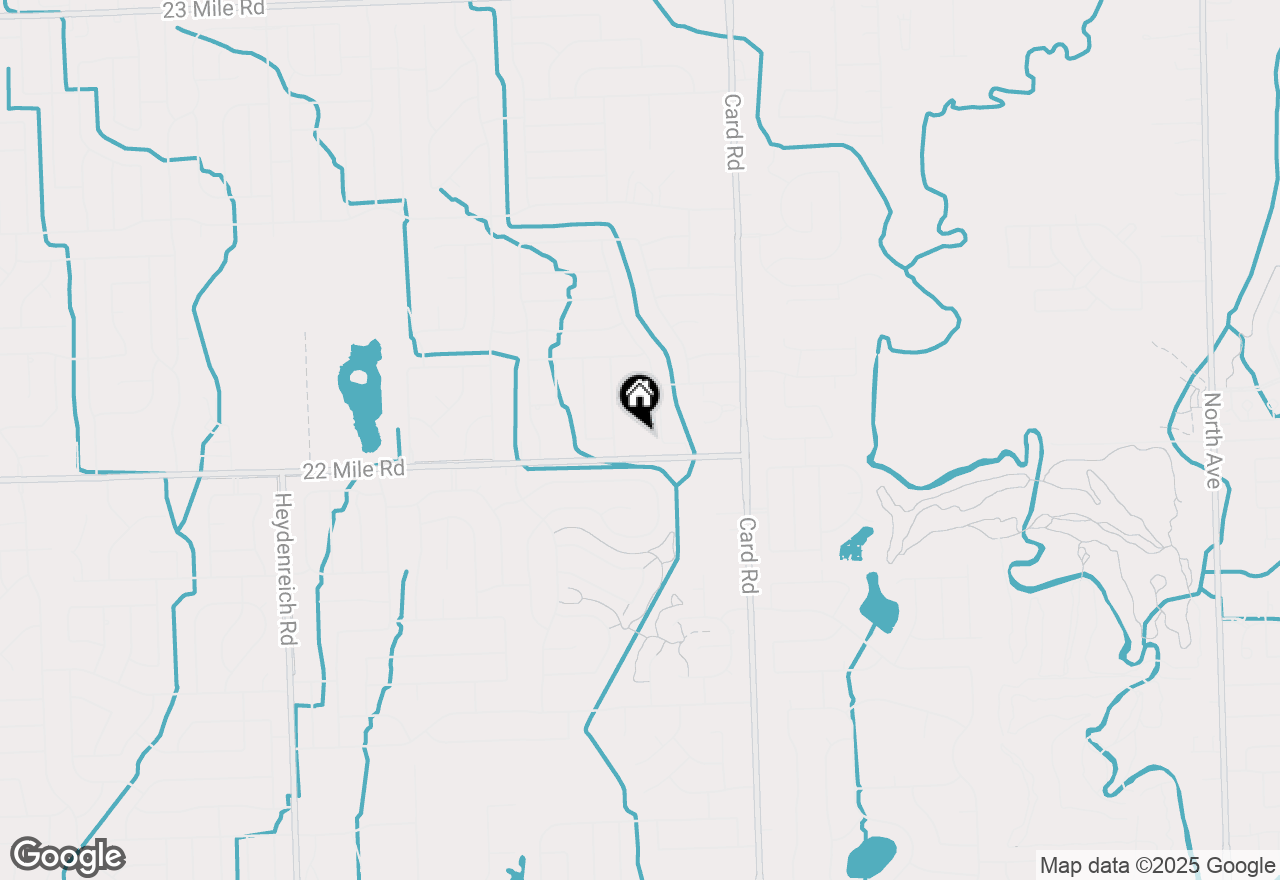 Map of 21575 22 Mile Road, Macomb Twp, MI 48044