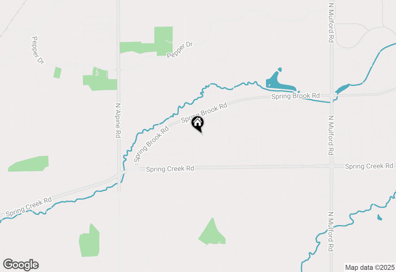 Map of 2699 Hickory Avenue, Rockford, IL 61114