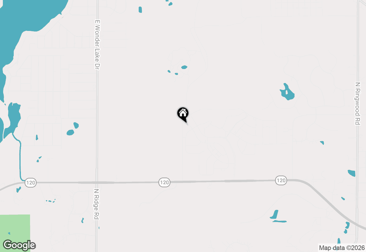 Map of 6915 Willow Drive, Wonder Lake, IL 60097