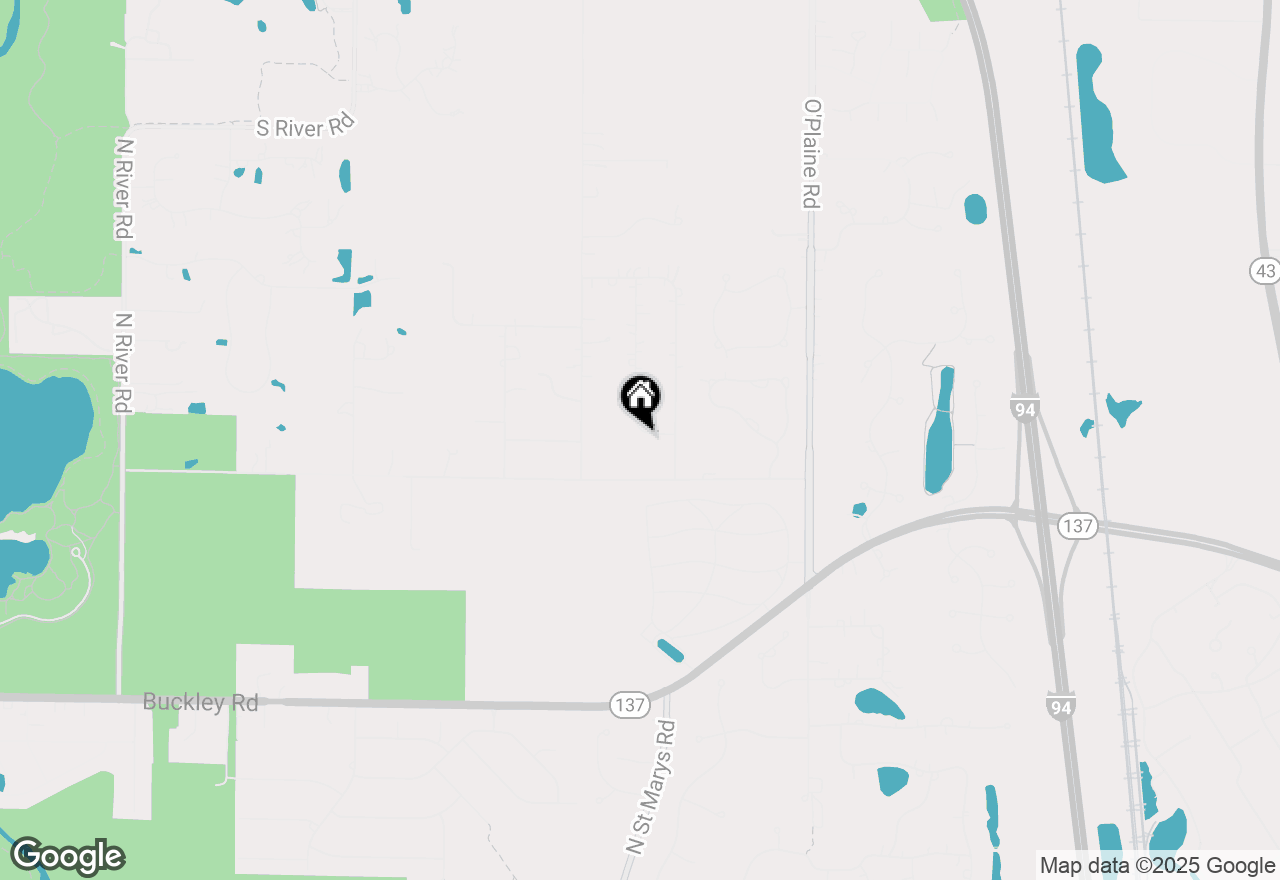 Map of 2217 Heathercliff Drive, Libertyville, IL 60048