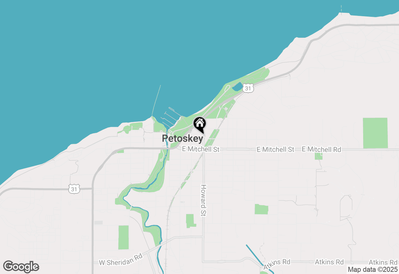 Map of 321 E Lake Street, Petoskey, MI 49770