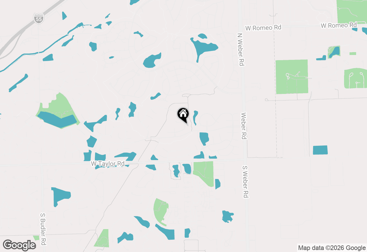 Map of 14032 Danbury Drive, Plainfield, IL 60544