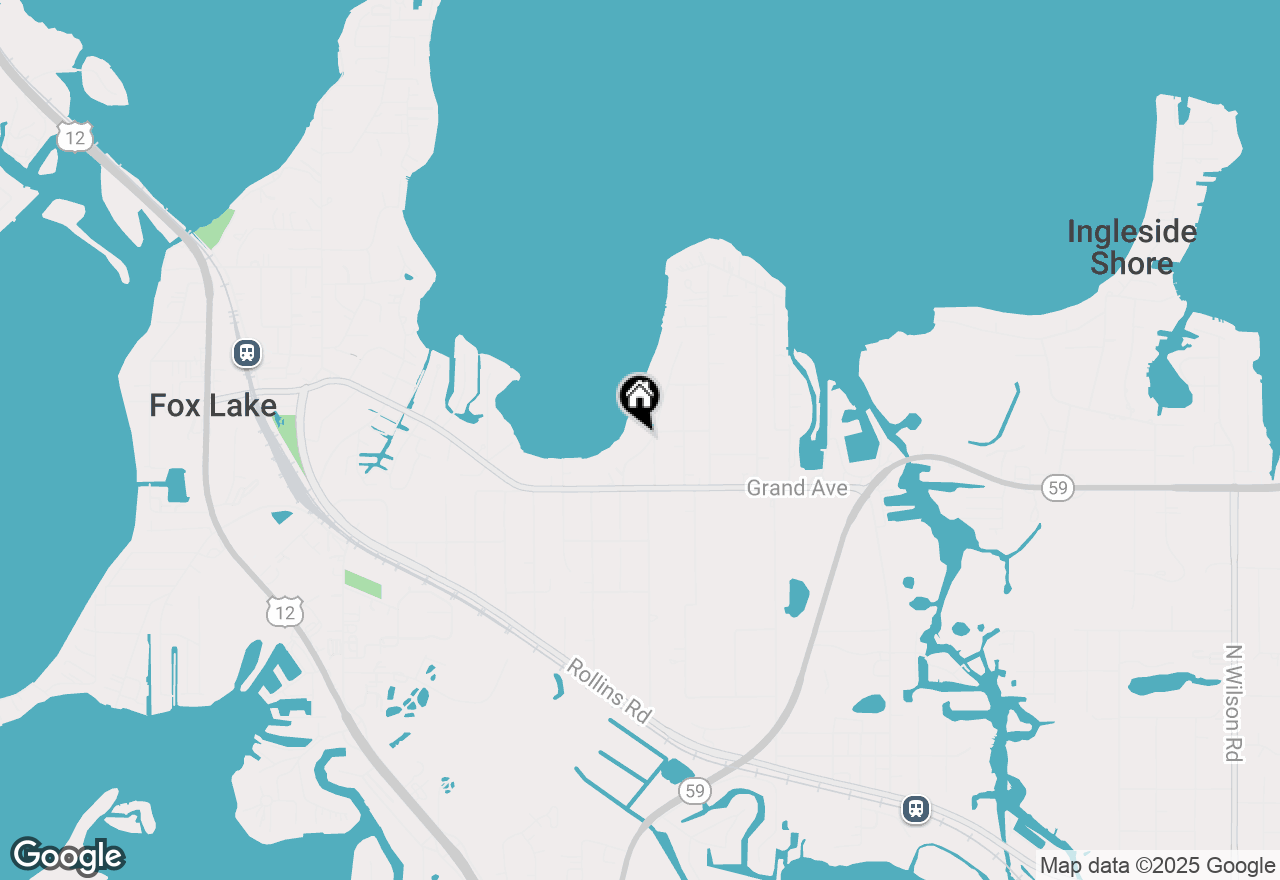 Map of 18 N Lake Avenue, Fox Lake, IL 60020