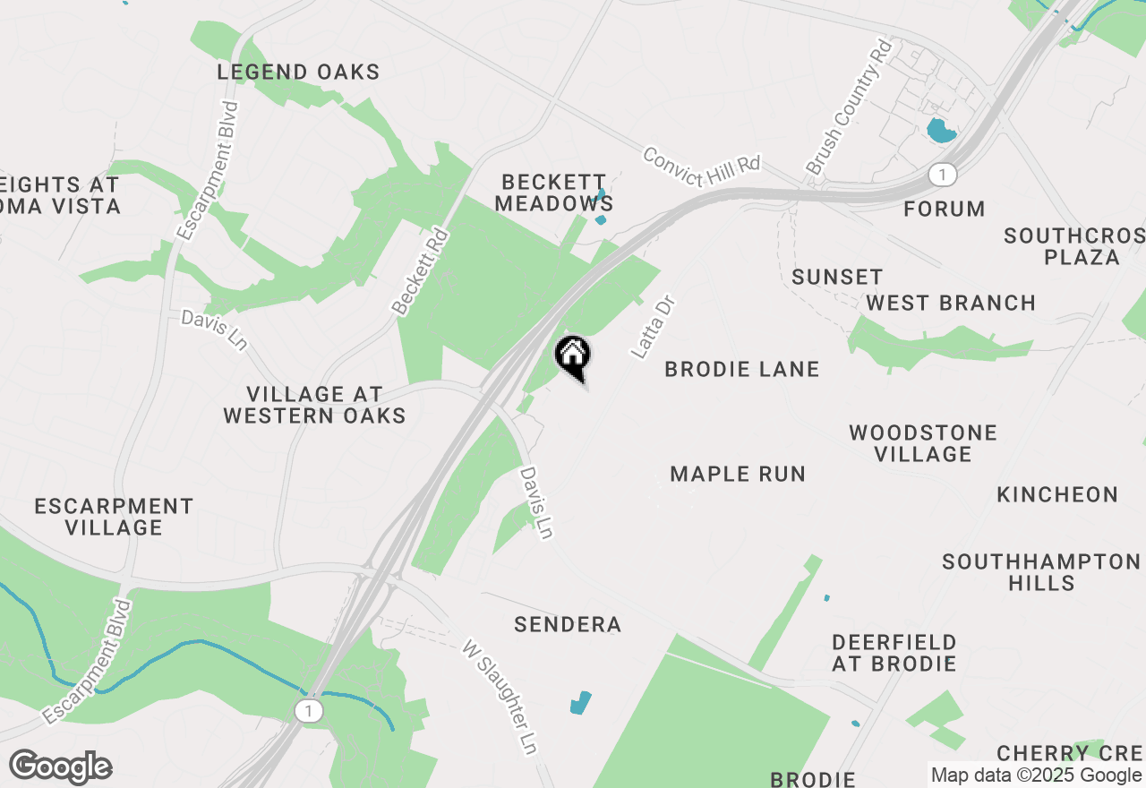 Map of 4813 Hale Dr, Austin, TX 78749