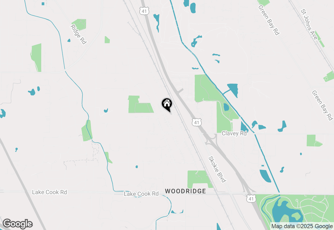 Map of 513 Sumac Road, Highland Park, IL 60035