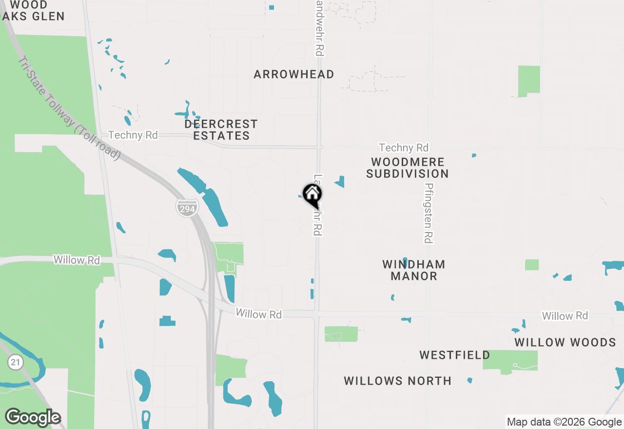 Map of 2250 Landwehr Road, Northbrook, IL 60062